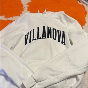 Champion White Villanova Hoodie